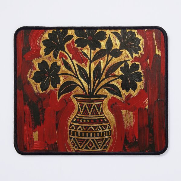 Item preview, Flowers, in Black Gold Red designed and sold by Shs-Kenya.