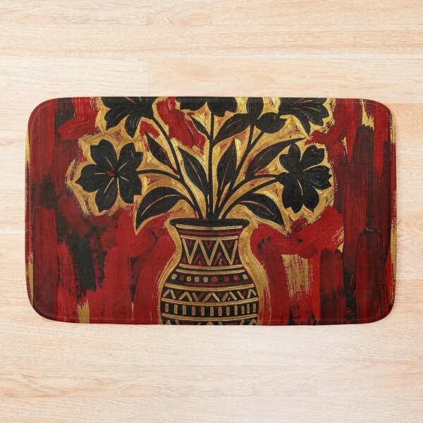 Item preview, Flowers, in Black Gold Red designed and sold by Shs-Kenya.