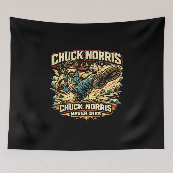 Item preview, Chuck Norris Never Dies designed and sold by Durro.