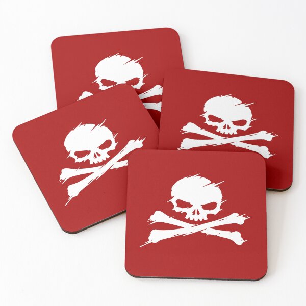 Item preview, Skull and Crossbones painted streak designed and sold by RedStormCloud.