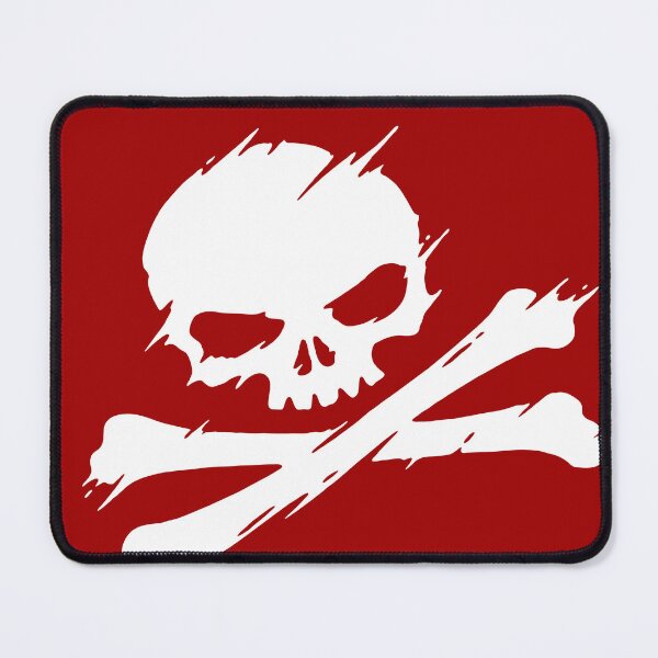 Item preview, Skull and Crossbones painted streak designed and sold by RedStormCloud.