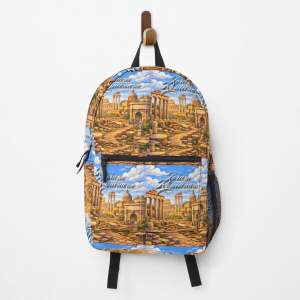 Item preview, Forum Romanum illustration - Iconic Italian Landmarks designed and sold by MatthewHeights.