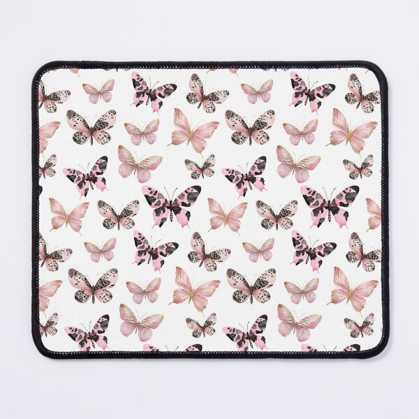 Item preview, Mixed Pink Black Butterflies Seamless Pattern Trendy Aesthetic designed and sold by EL-Lebedenko.