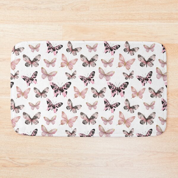 Item preview, Mixed Pink Black Butterflies Seamless Pattern Trendy Aesthetic designed and sold by EL-Lebedenko.