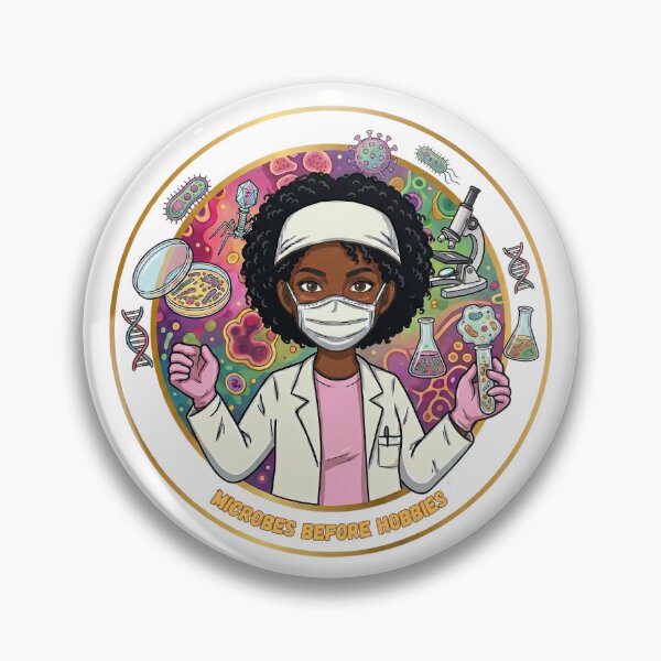 Item preview, Microbes before hobbies (microbiologist) designed and sold by Nurse Eve.