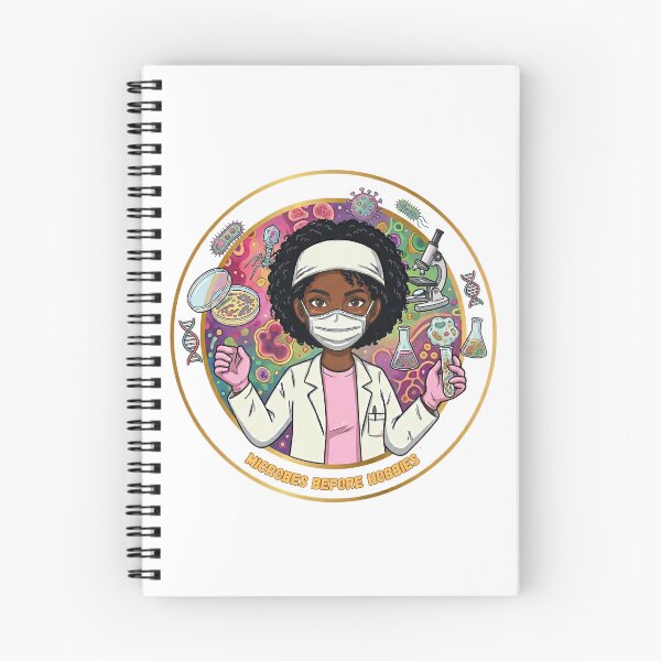 Item preview, Microbes before hobbies (microbiologist) designed and sold by Nurse Eve.