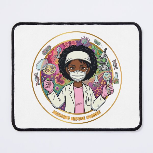 Item preview, Microbes before hobbies (microbiologist) designed and sold by Nurse Eve.
