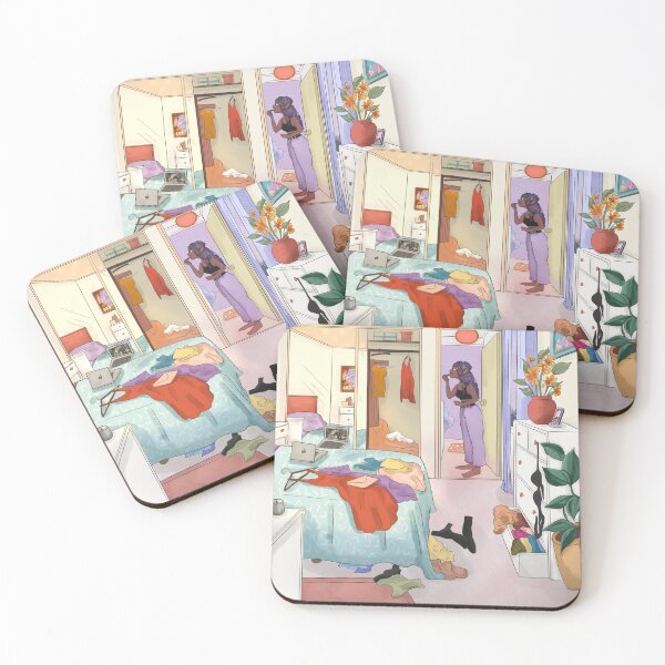 Item preview, Getting Ready Bedroom Chaos Art designed and sold by DeuramaUnnie.