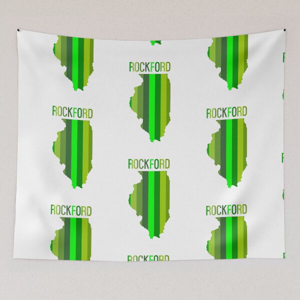 Item preview, Rockford Green Stripe designed and sold by Normbot2000.
