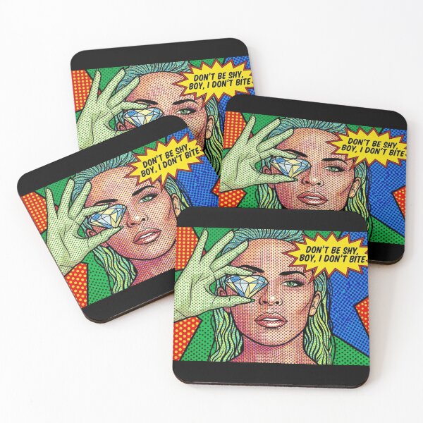 Item preview, KYLIE ~ TENSION Pop Art II ~ Don't Be Shy, Boy I Don't Bite designed and sold by TheLastGarden.