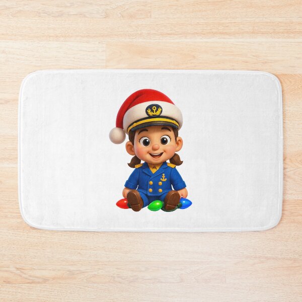 Item preview, Christmas Captain Girl  designed and sold by Sillytoe.