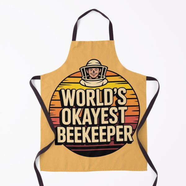 Item preview, WORLD'S OKAYEST BEEKEEPER designed and sold by 123ks.