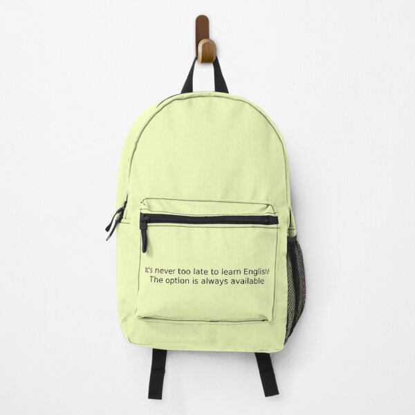 Item preview, It's never too late to learn English! The option is always available designed and sold by English Learning.