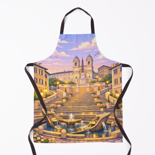 Item preview, Spanish Steps Rome - Iconic Italian Landmarks designed and sold by MatthewHeights.