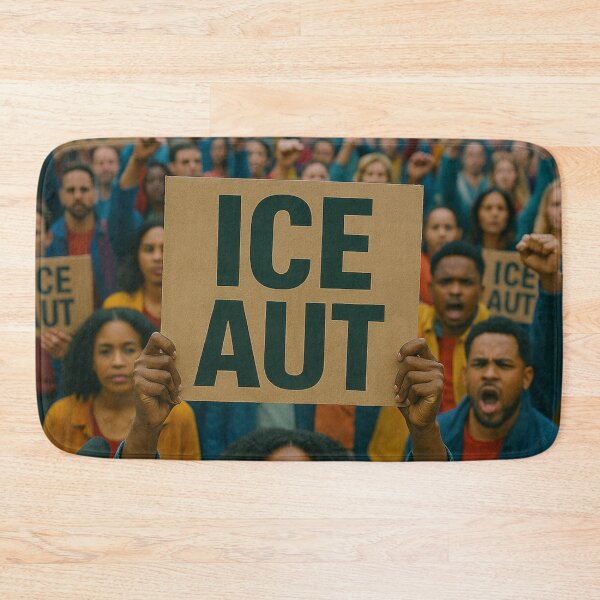 Item preview, ICE AUT people's protest designed and sold by JaroDesign2023.