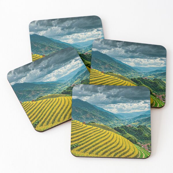 Item preview, Terraced rice fields designed and sold by sid1802.