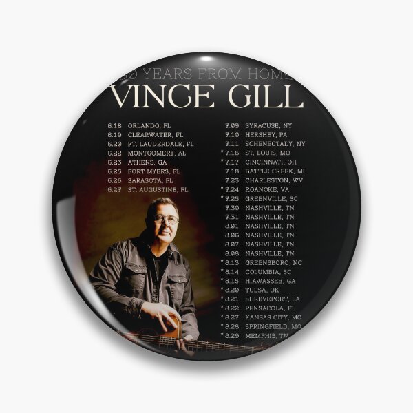 Item preview, vince gill tour dates 2026 manapula designed and sold by ncyminto.