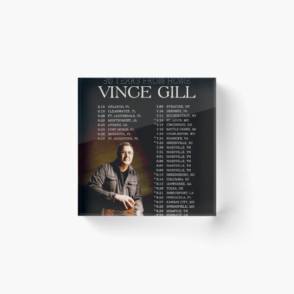 Item preview, vince gill tour dates 2026 manapula designed and sold by ncyminto.
