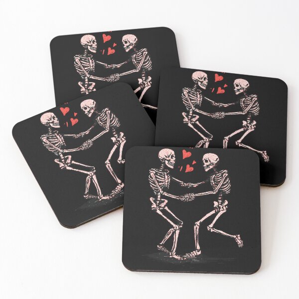 Item preview, Dancing Skeleton Lovers Romantic Spooky Design designed and sold by Region.