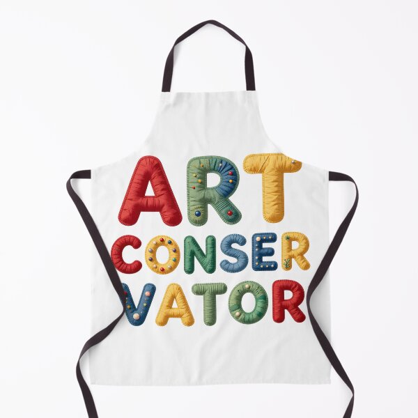 Item preview, ART CONSERVATOR - IN COLORFUL FAUX LETTERING designed and sold by AlexOBrienArt.
