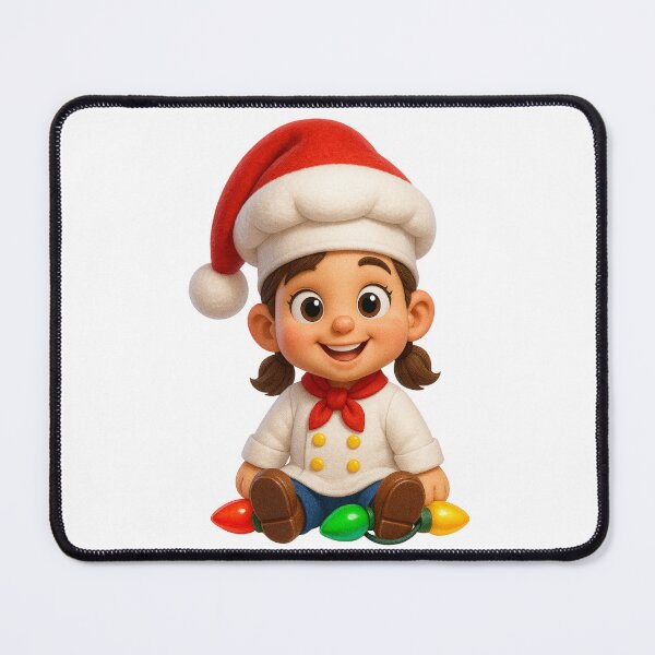 Item preview, Christmas Chef Girl designed and sold by Sillytoe.