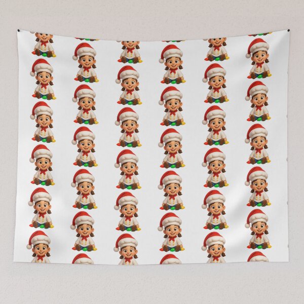 Item preview, Christmas Chef Girl  designed and sold by Sillytoe.