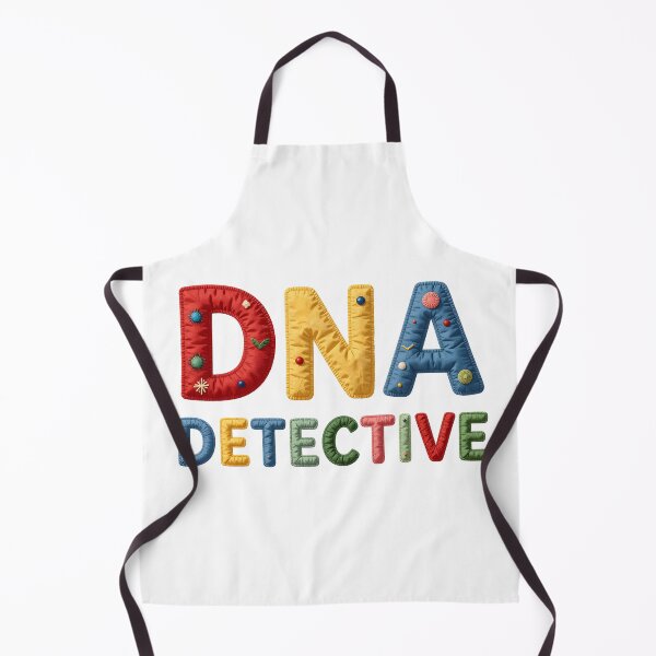 Item preview, DNA DETECTIVE - IN COLORFUL FAUX LETTERING designed and sold by AlexOBrienArt.