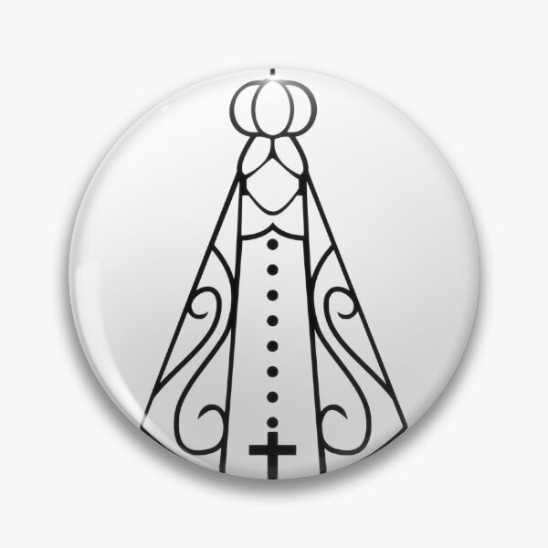 Item preview, Minimalist Our Lady Aparecida Silhouette designed and sold by cesinhasilva.
