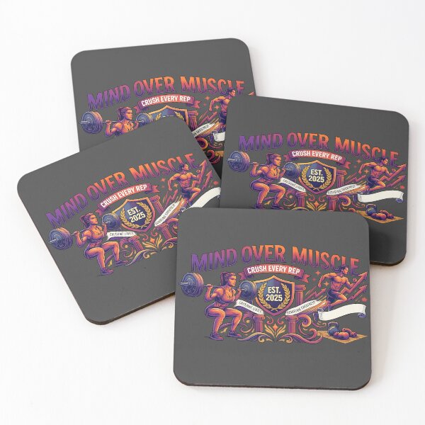 Item preview, Mind Over Muscle Motivation designed and sold by StrongEveryDayStore.