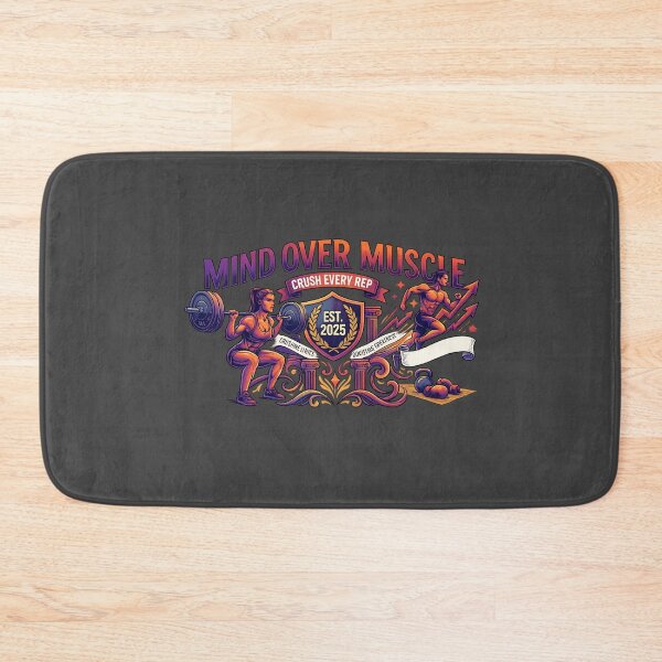 Item preview, Mind Over Muscle Motivation designed and sold by StorySeller85.