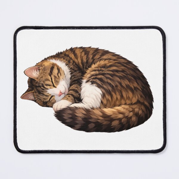 Item preview, Sleeping cat designed and sold by OooWeeArt.
