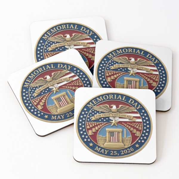 Item preview, Memorial Day Commemorative Medal – For Those Who Gave All – 2026 designed and sold by NoriudaR.