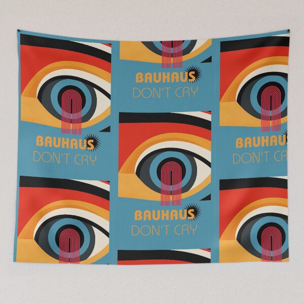 Item preview, Minimalist Crying Eye Bauhaus Style designed and sold by infinitearte.