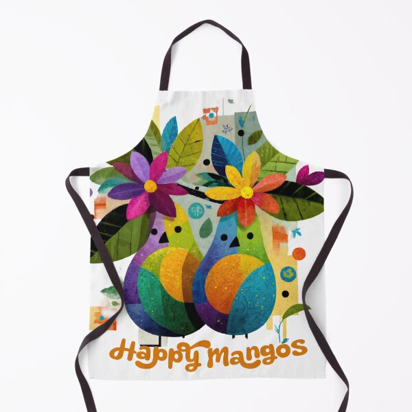 Item preview, Happy Mangos – Joyful Fusion designed and sold by ForeverPrintsOK.