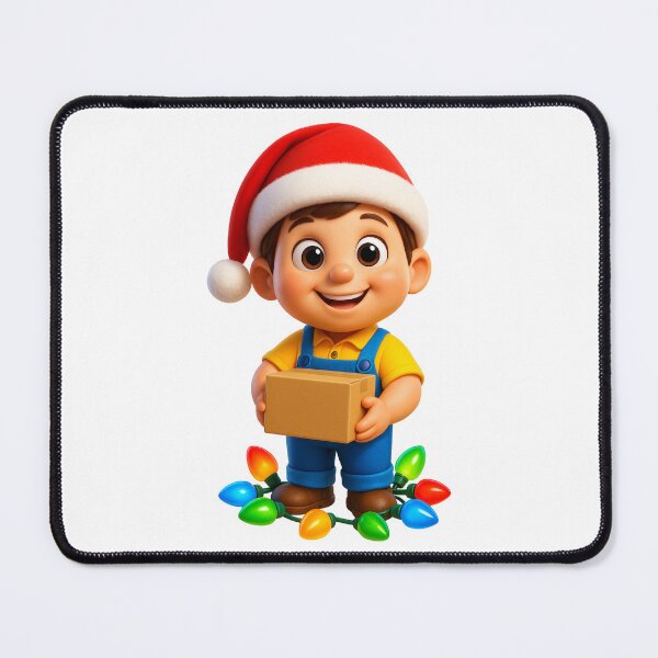 Item preview, Christmas Delivery Boy designed and sold by Sillytoe.