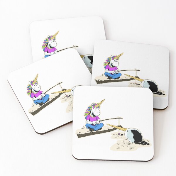 Item preview, Unicorn and narwhal designed and sold by TomiAx.