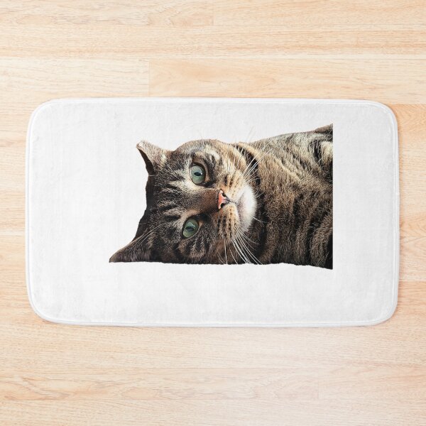 Item preview, Cute lazy lying cat designed and sold by Tabby Shenanigans.
