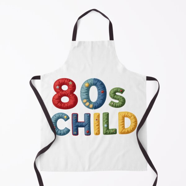 Item preview, 80s CHILD - IN COLORFUL FAUX LETTERING designed and sold by AlexOBrienArt.