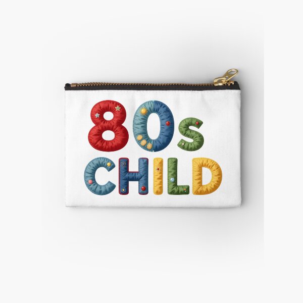 Item preview, 80s CHILD - IN COLORFUL FAUX LETTERING designed and sold by AlexOBrienArt.