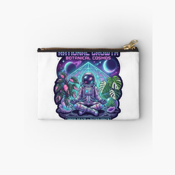 Artikelvorschau, Zen Astronaut in Rare Botanical Galaxy - Aesthetic Space Garden entworfen und verkauft von Barkashow.