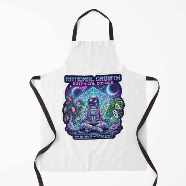 Item preview, Zen Astronaut in Rare Botanical Galaxy - Aesthetic Space Garden designed and sold by Barkashow.