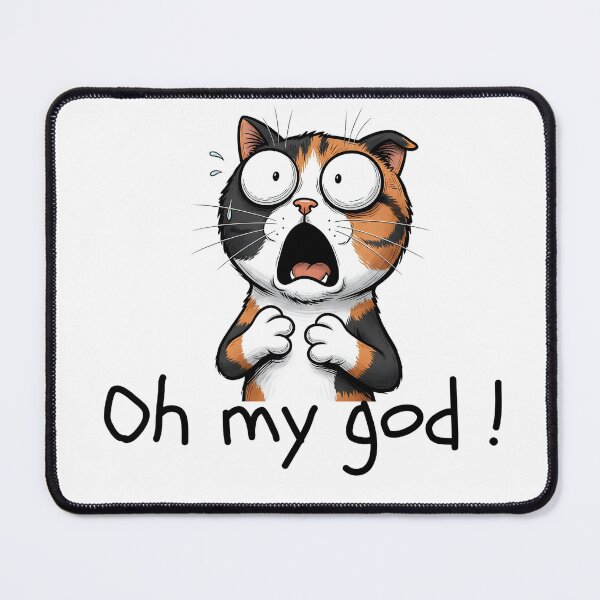 Item preview, Oh My God Cat designed and sold by infinitearte.