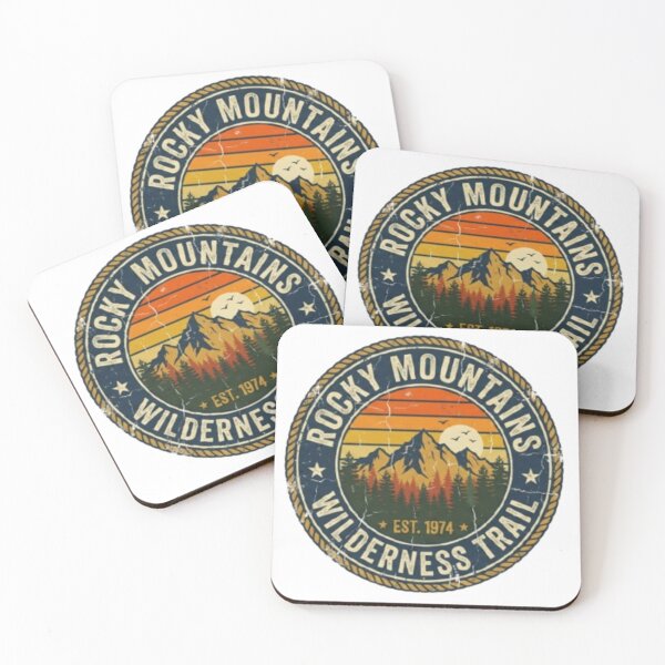 Item preview, Retro Rocky Mountains Wilderness Trail T-Shirt designed and sold by NoriudaR.