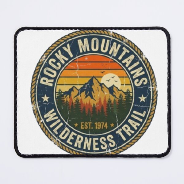 Item preview, Retro Rocky Mountains Wilderness Trail T-Shirt designed and sold by NoriudaR.