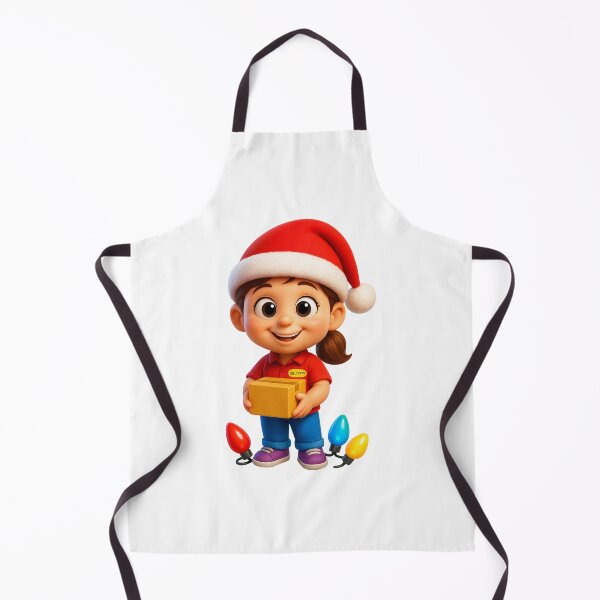 Item preview, Christmas Delivery Girl designed and sold by Sillytoe.