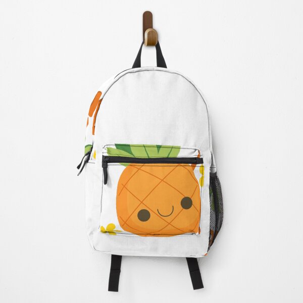 Item preview, Cute Pineapple Juice Cartoon Tropical Summer Fruit Illustration designed and sold by Radekku.