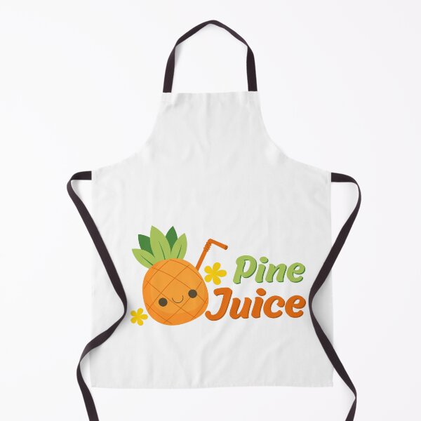Item preview, Cute Pineapple Juice Cartoon Tropical Summer Fruit Illustration designed and sold by Radekku.