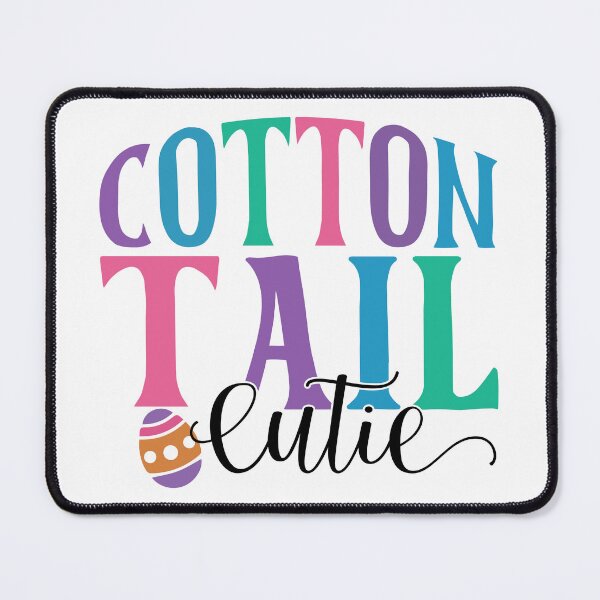 Item preview, Cotton Tail Cutie - Sweet Easter Bunny Spring Pastel Aesthetic designed and sold by FuzionRaptor.
