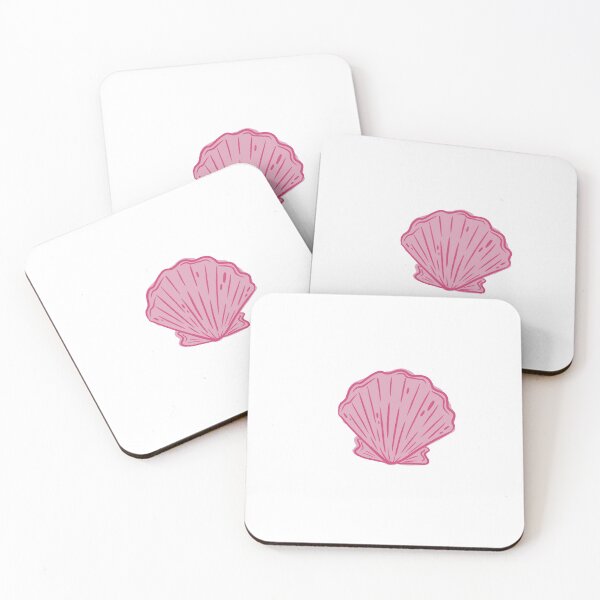 Item preview, pink shell designed and sold by KitschByKate.