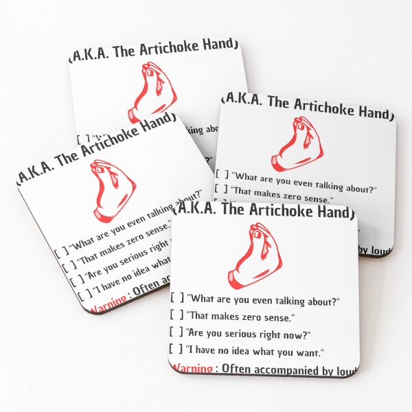 Item preview, Funny Italian Hand Gesture Meaning - The Pigna / Artichoke Hand designed and sold by TheItaliandilemma.